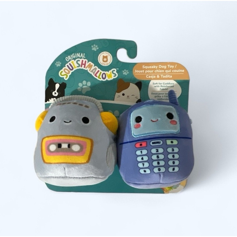 Squishmallow dog toy CRASJA & TADITA